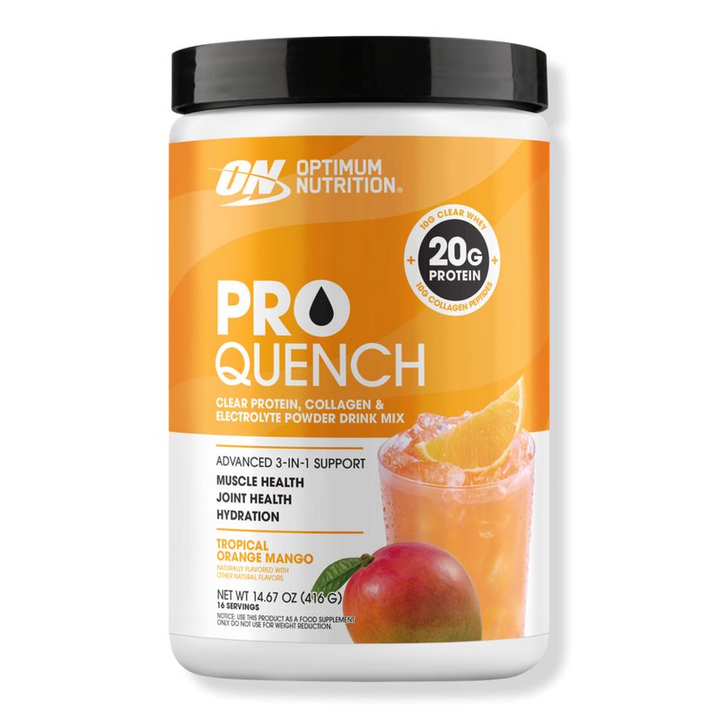 ProQuench Whey + Collagen Protein Powder - Tropical Orange Mango