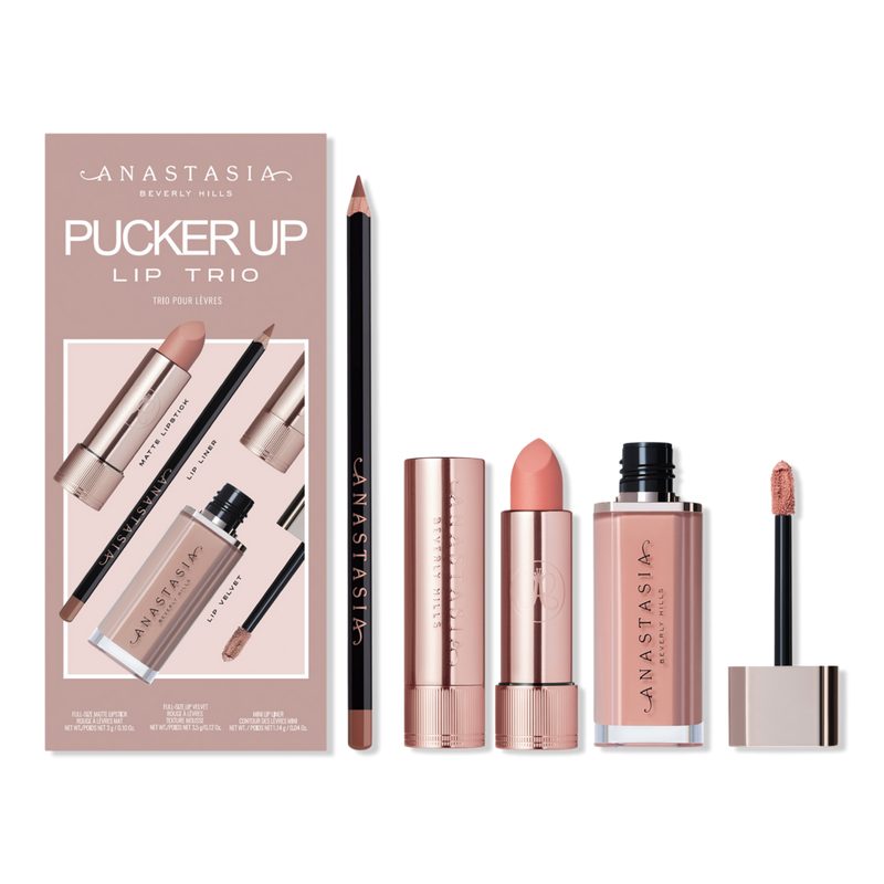 Pucker Up Lip Trio - Hush Pink