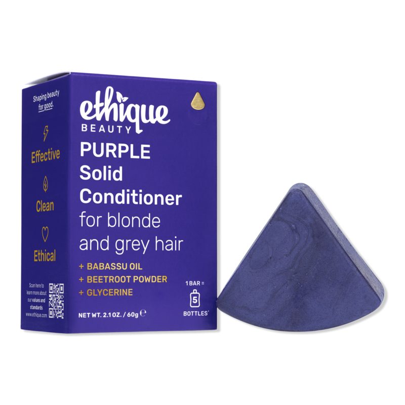 Purple Solid Conditioner Bar