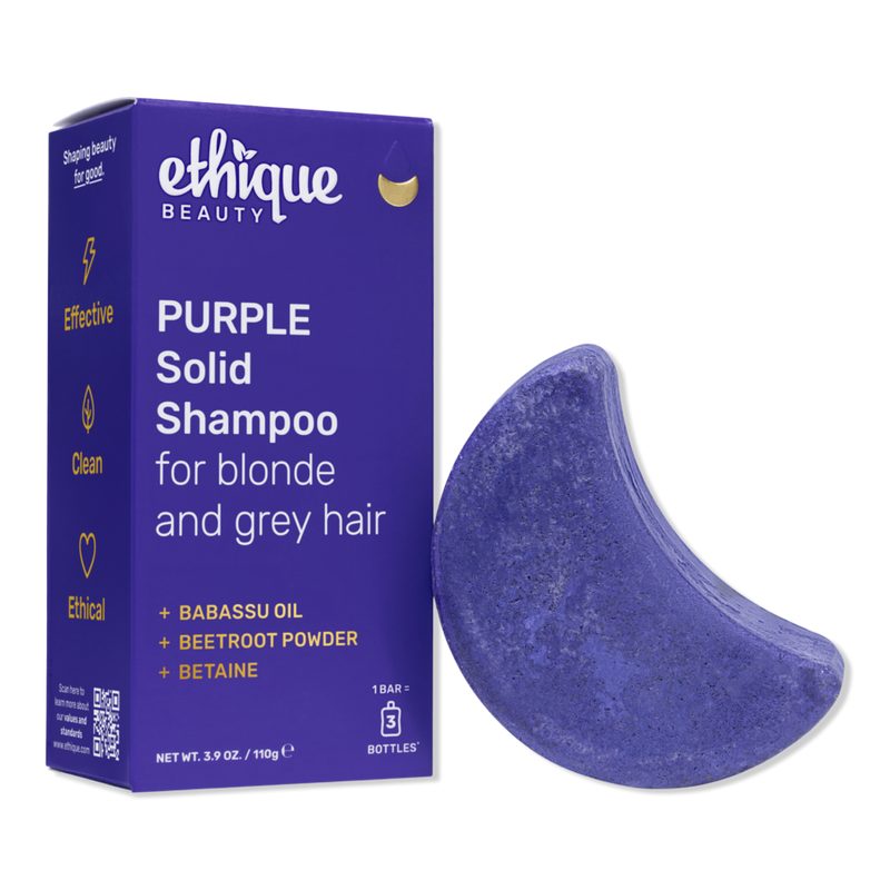 Purple Solid Shampoo Bar