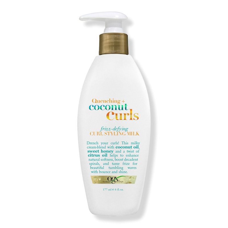 Quenching + Coconut Curls Frizz Defying Curl Styling Milk