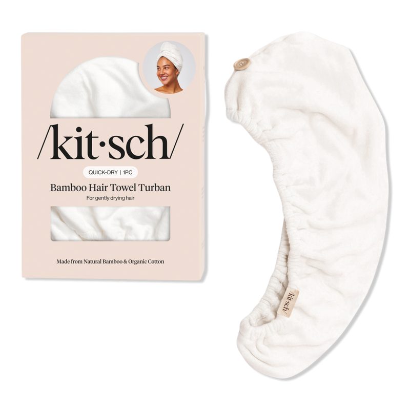 Quick Drying Eco Friendly Hair Towel - White