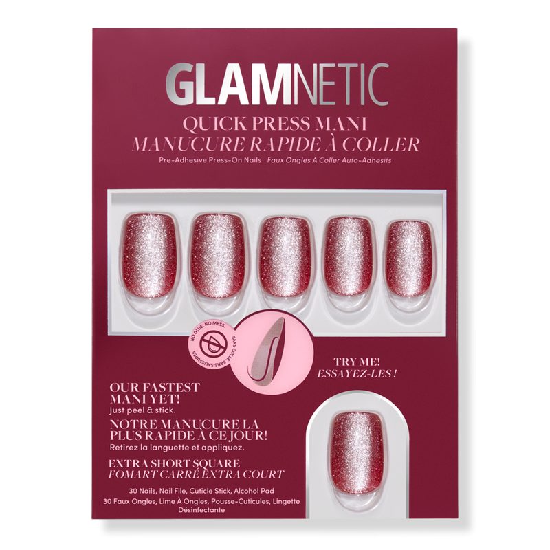 Quick Press Mani - Red Allure