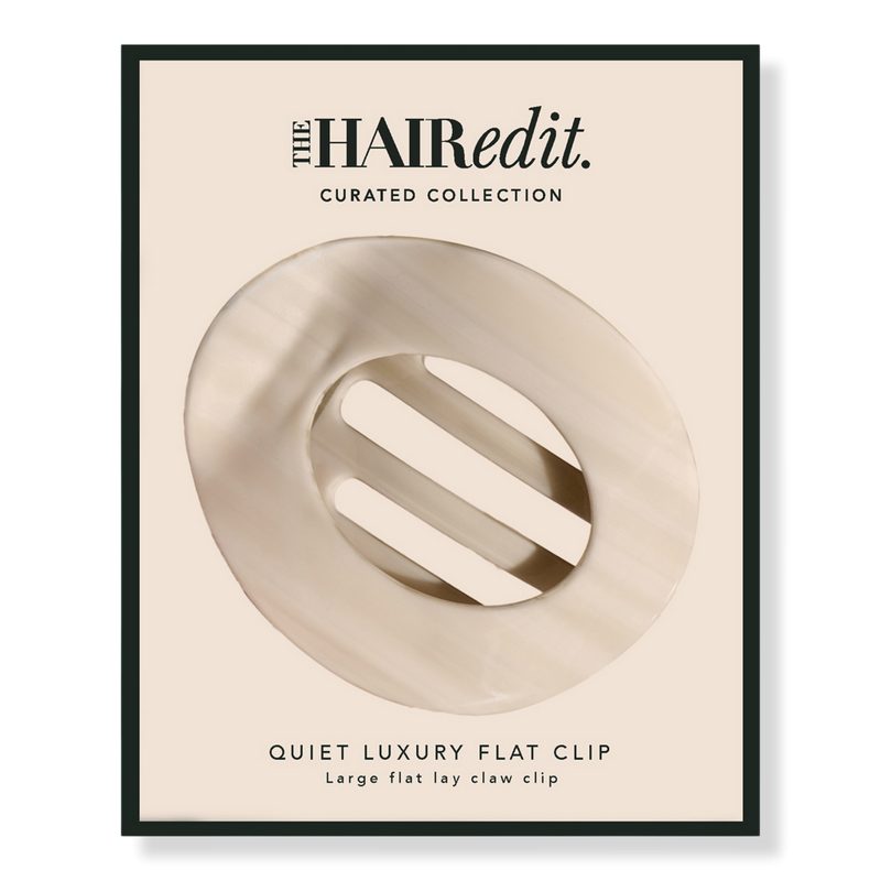 Quiet Luxury Flat Lay Claw Clip