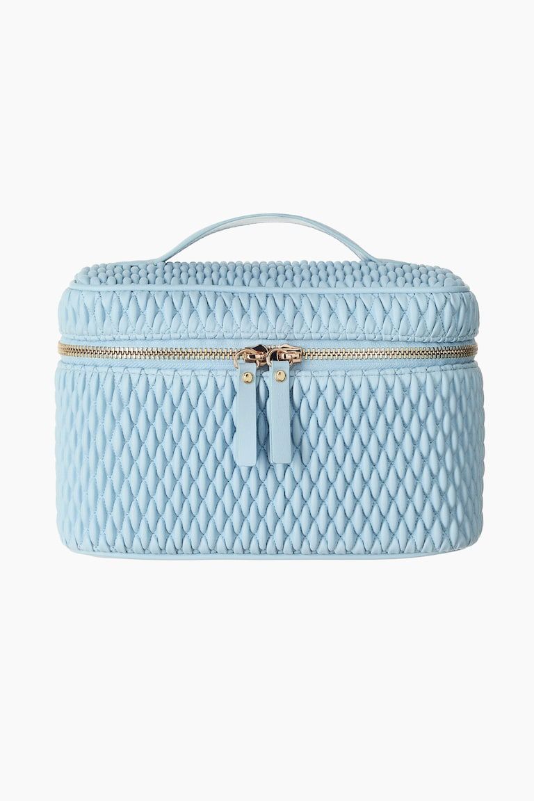 Quilted Boxy Makeup Bag