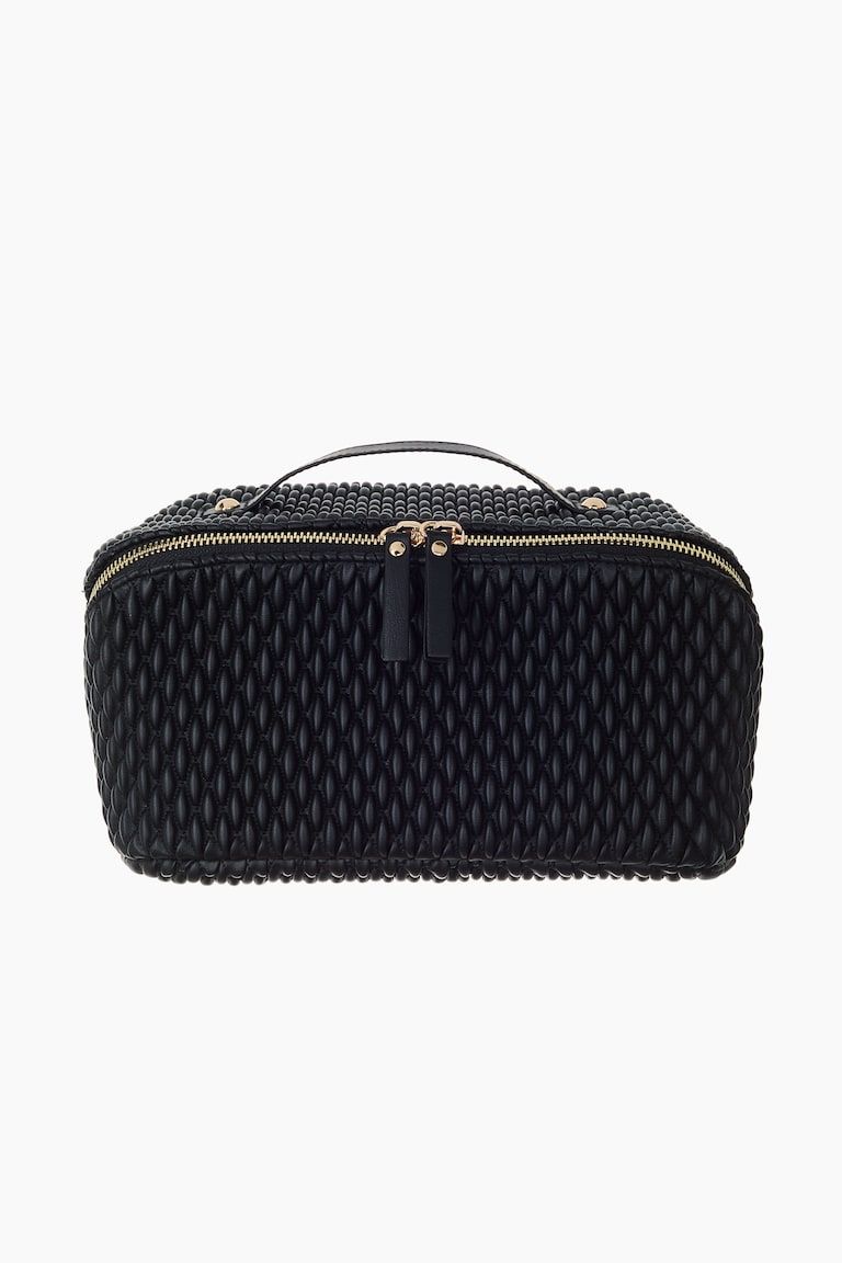 Quilted Boxy Toiletry Bag