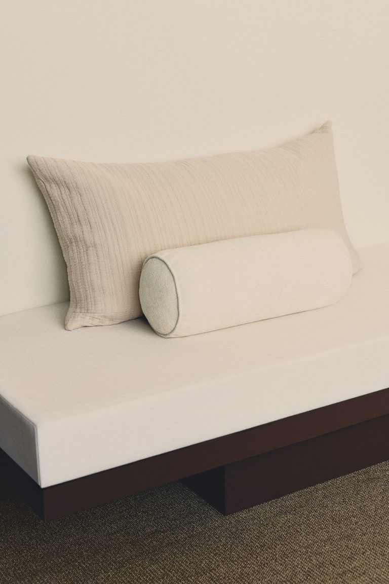 Quilted Cotton Cushion Cover