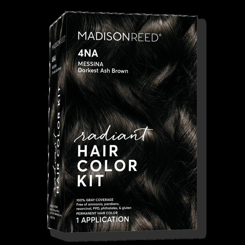 Radiant Hair Color Kit - 4NA Messina Brown