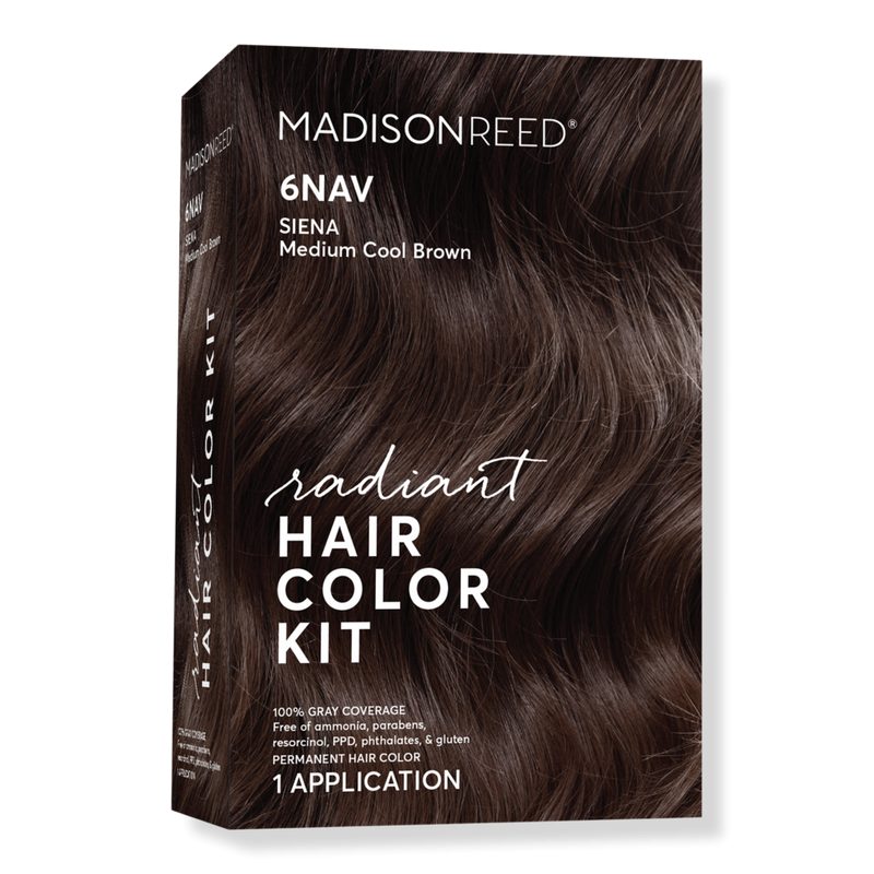 Radiant Hair Color Kit - 6NAV Siena Brown