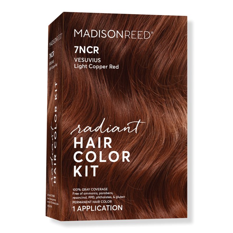 Radiant Hair Color Kit - 7NCR Vesuvius Red