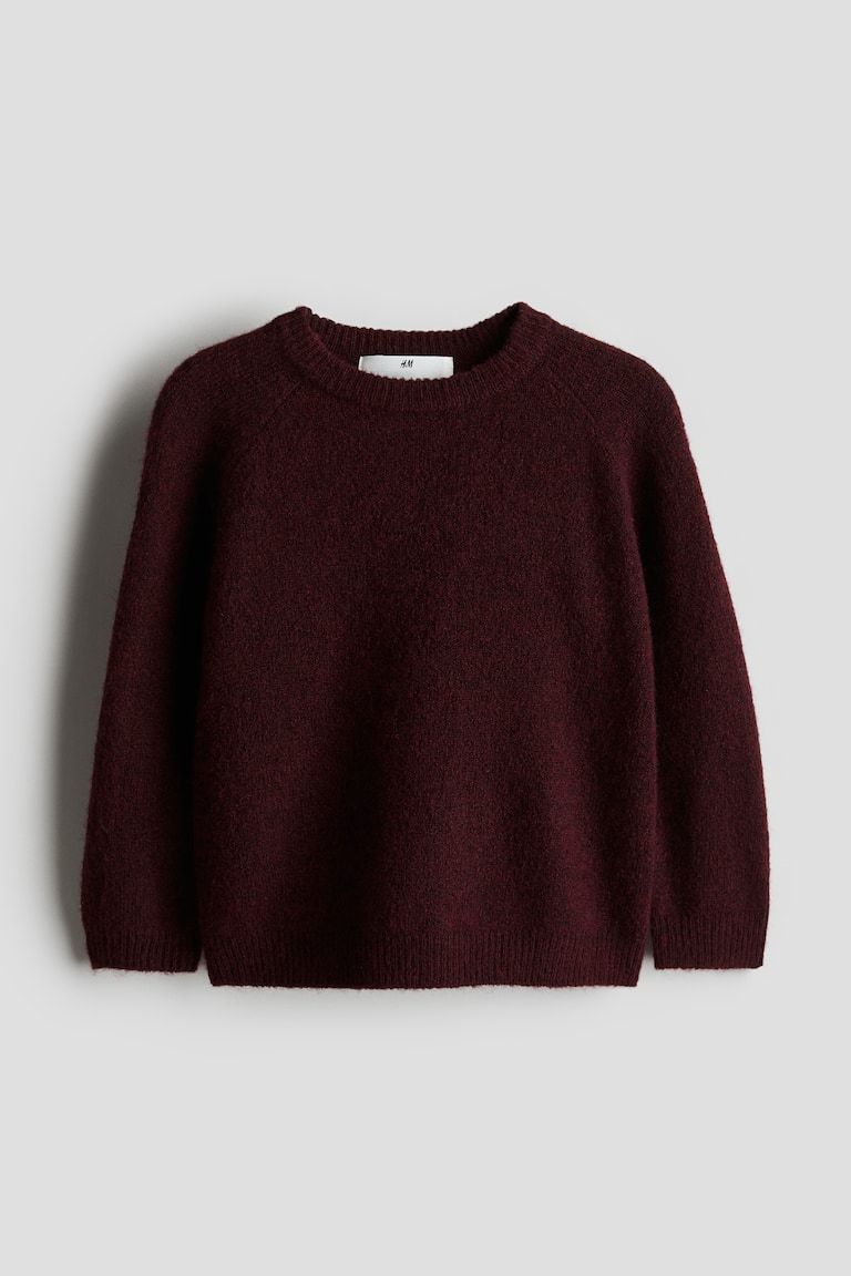 Raglan-Sleeved Sweater