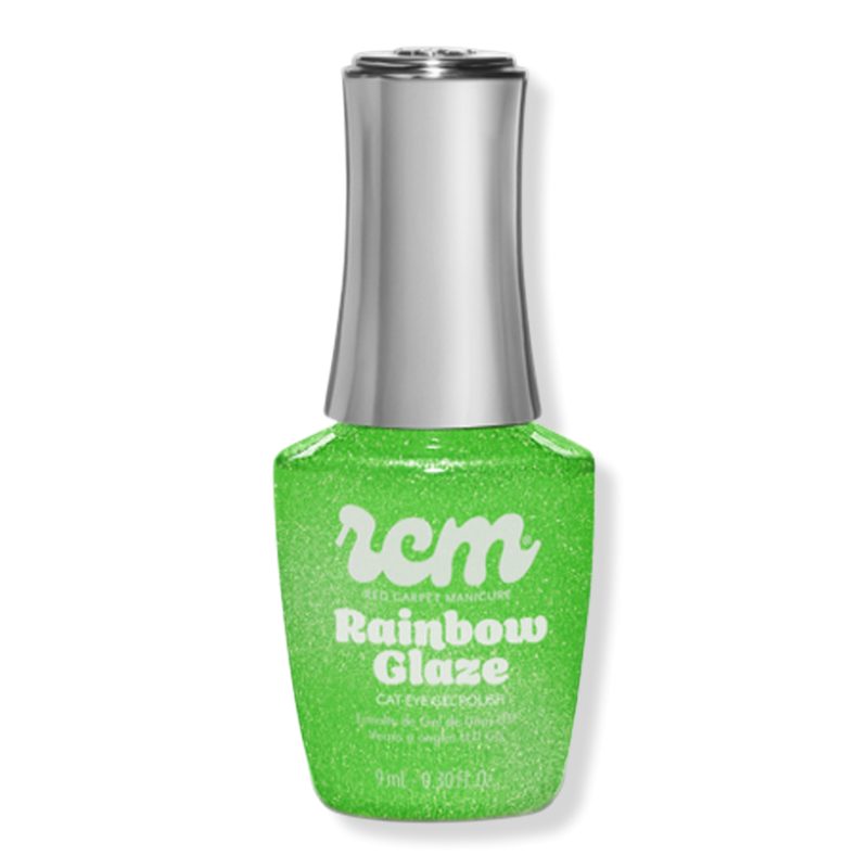 Rainbow Glaze Cat-Eye Gel Polish - Lime After Time