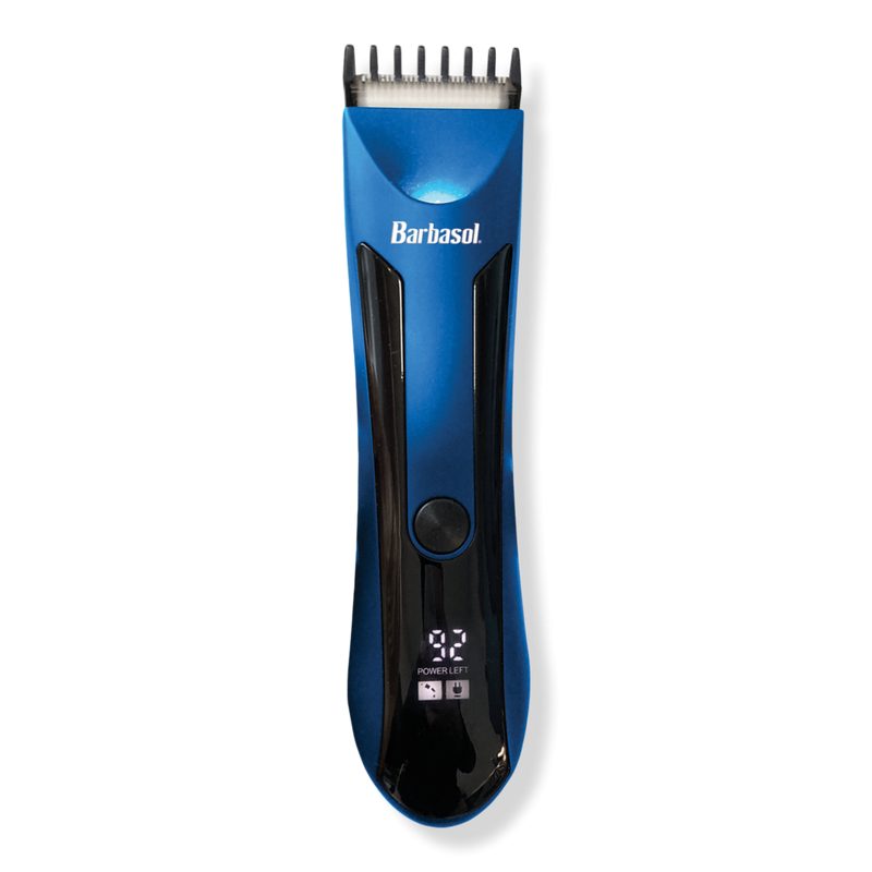 Rechargeable Cordless Waterproof LCD Screen Ceramic Body Hair Trimmer