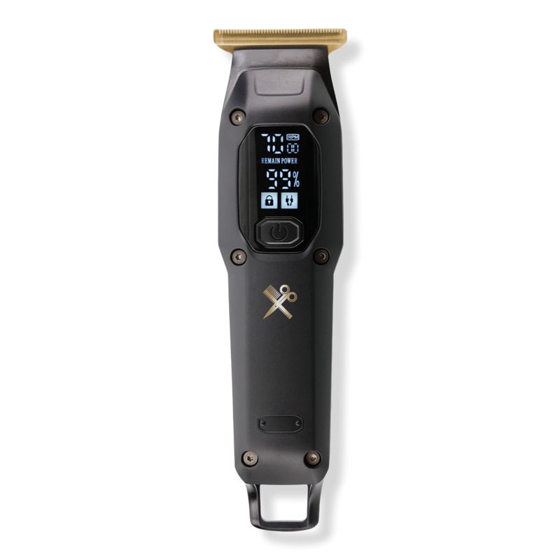 Rechargeable LCD T-Blade Electric Shaver for Men – Beard & Hair Grooming Kit