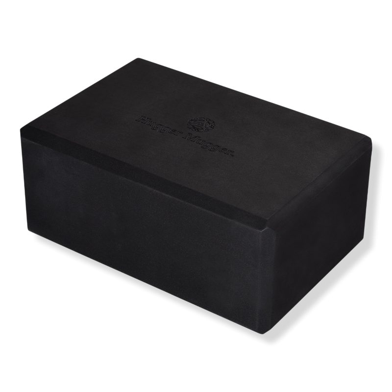 Recycled Yoga Foam Block 4" - RECYCLED_BLACK