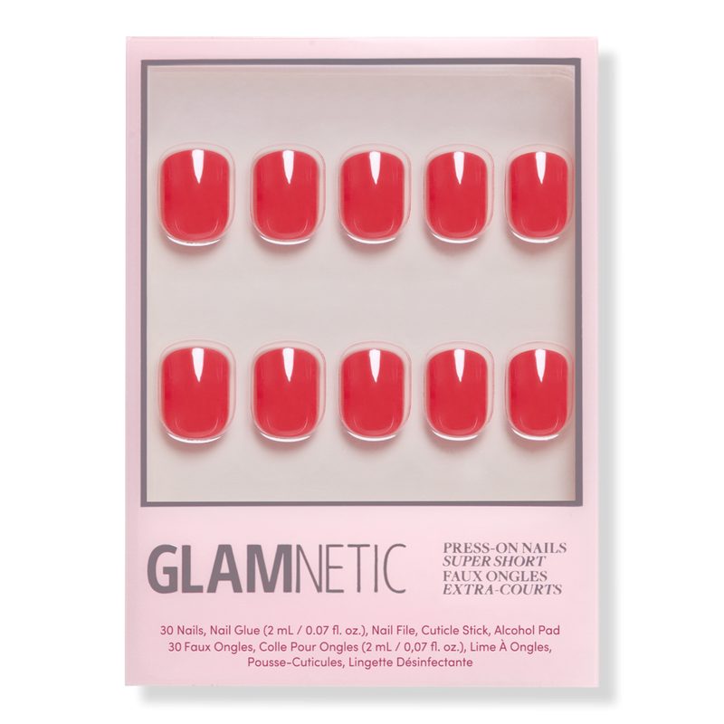 Red Legacy Press-On Nails