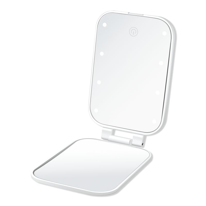 Reflections Lighted LED Compact Hollywood Mirror - White