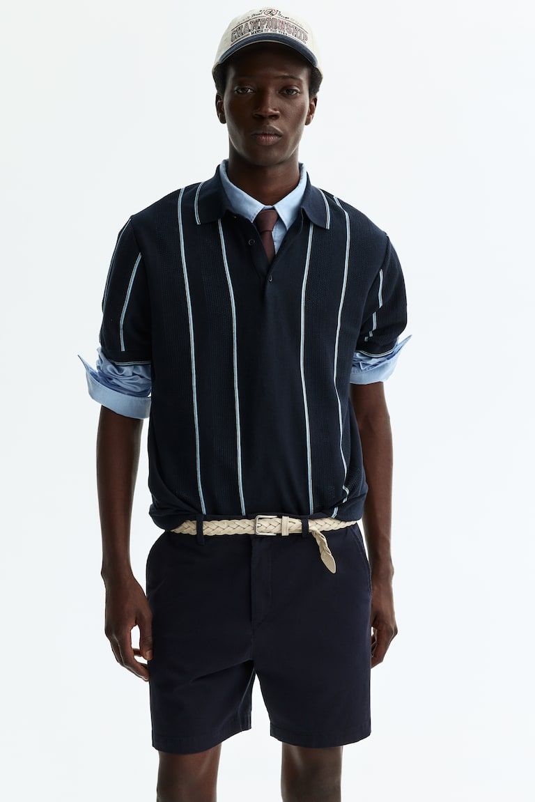 Regular-Fit Cotton Chino Shorts