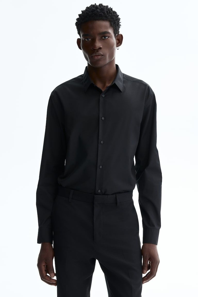 Regular Fit Easy-iron Shirt