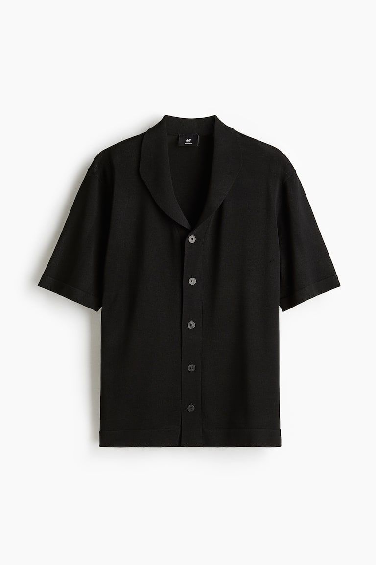 Regular-Fit Fine-Knit Shirt