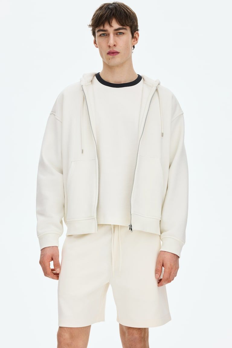 Regular-Fit Interlock Shorts