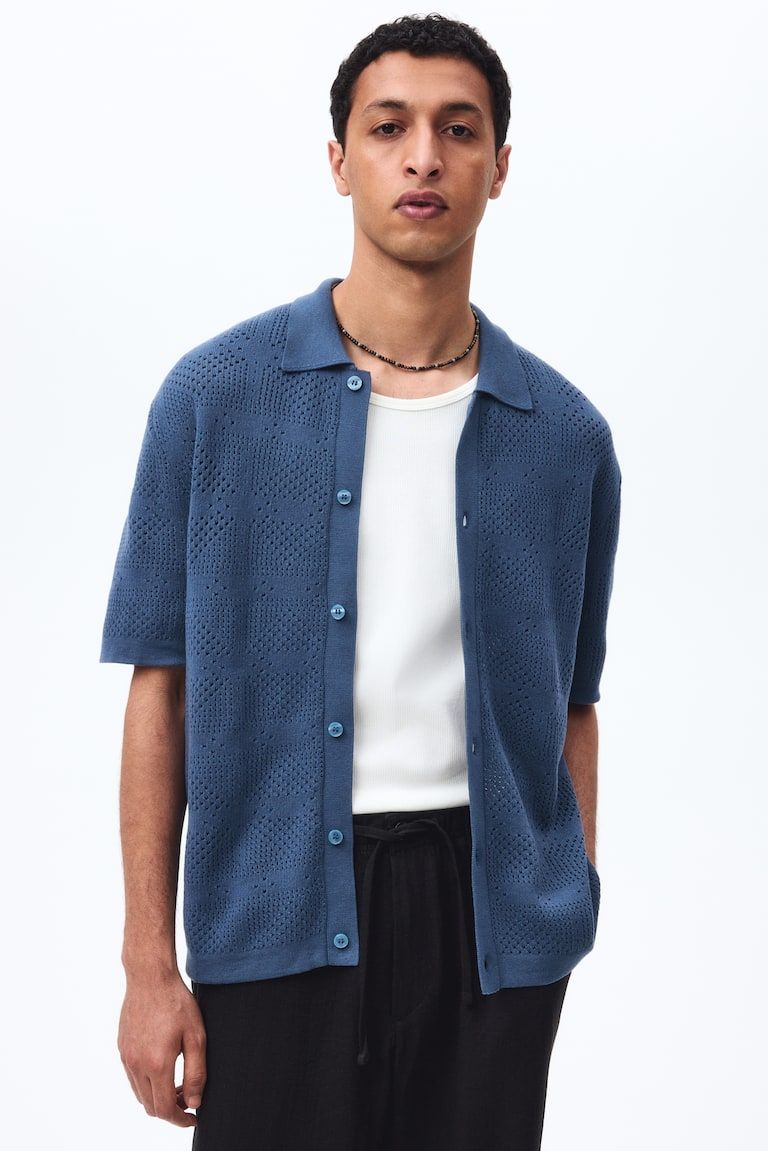 Regular-Fit Knit Shirt