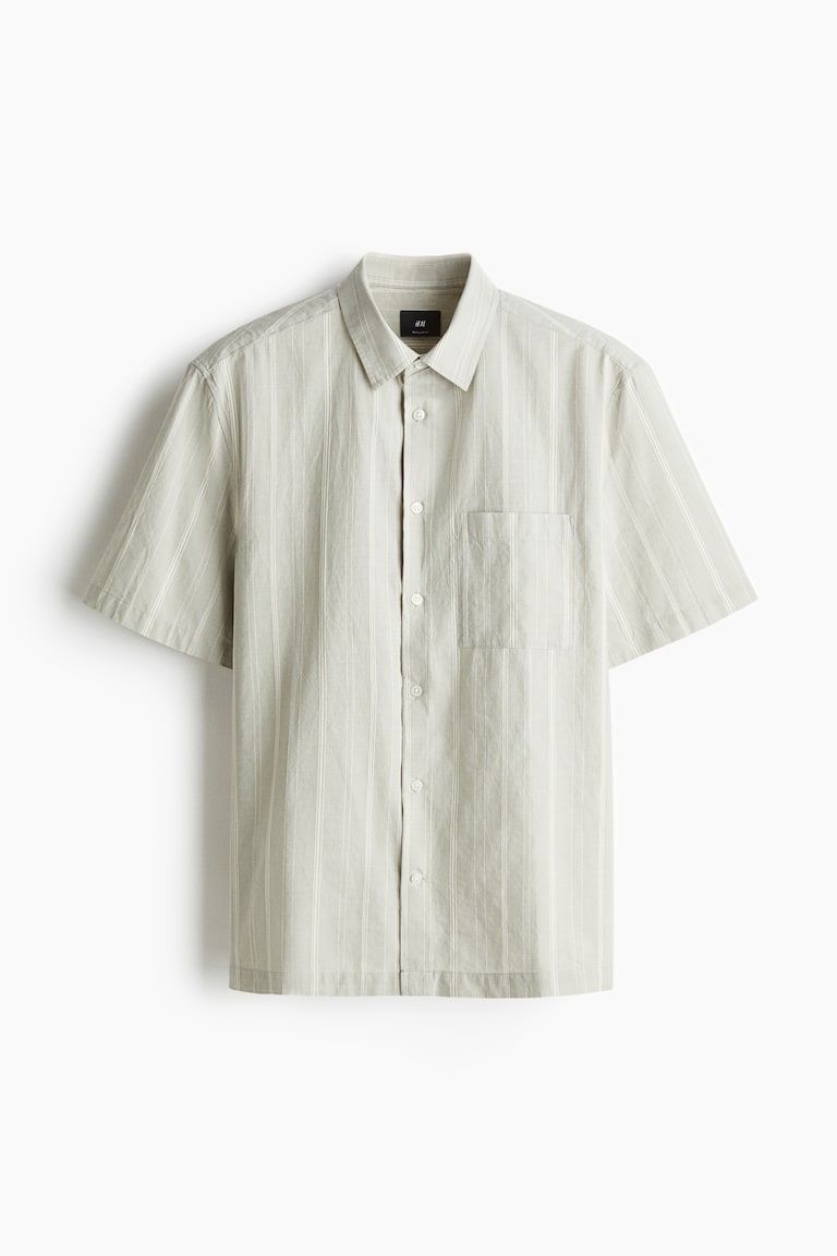 Regular-Fit Short-Sleeved Shirt