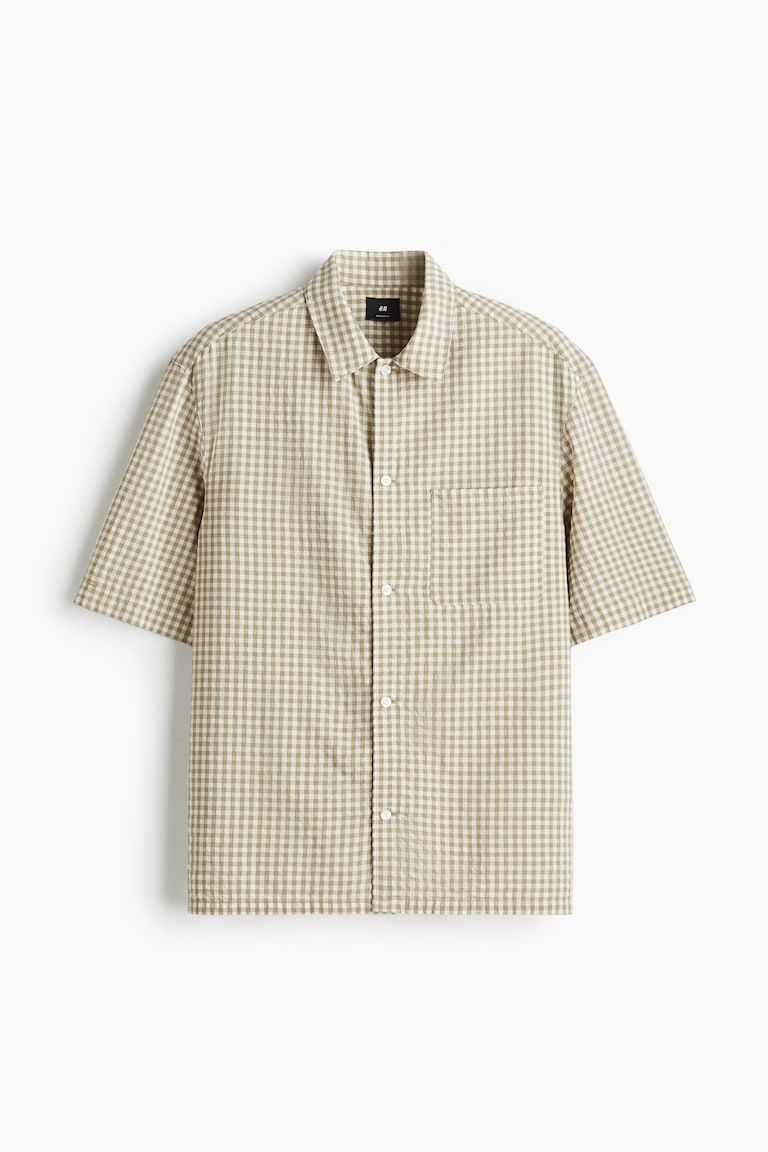 Regular-Fit Short-Sleeved Shirt