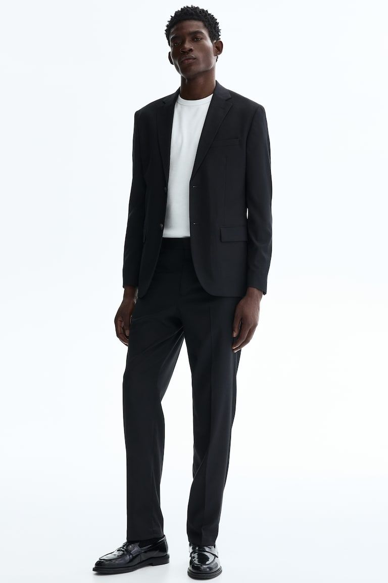 Regular-Fit Suit Pants