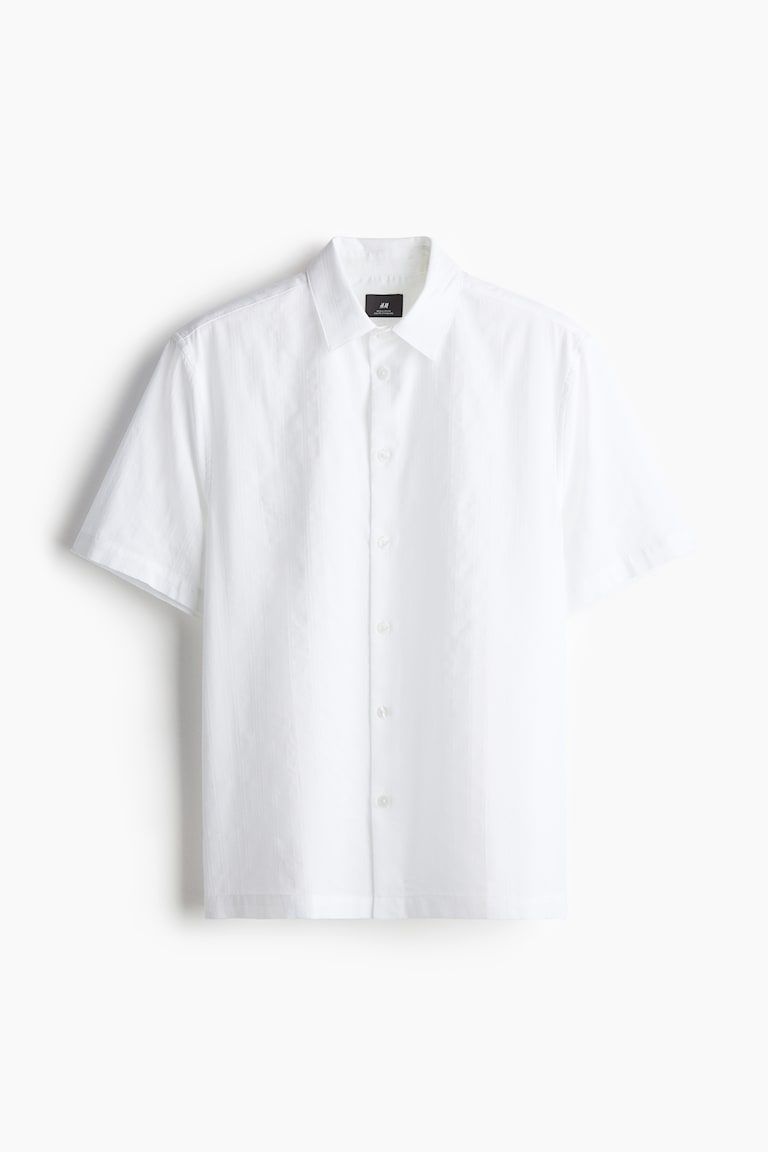 Regular Fit Textured Shirt