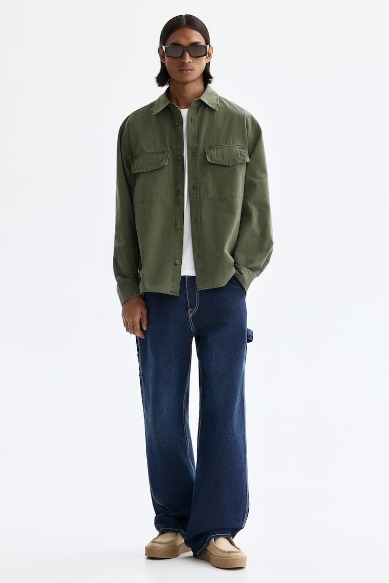 Regular-Fit Utility Shirt