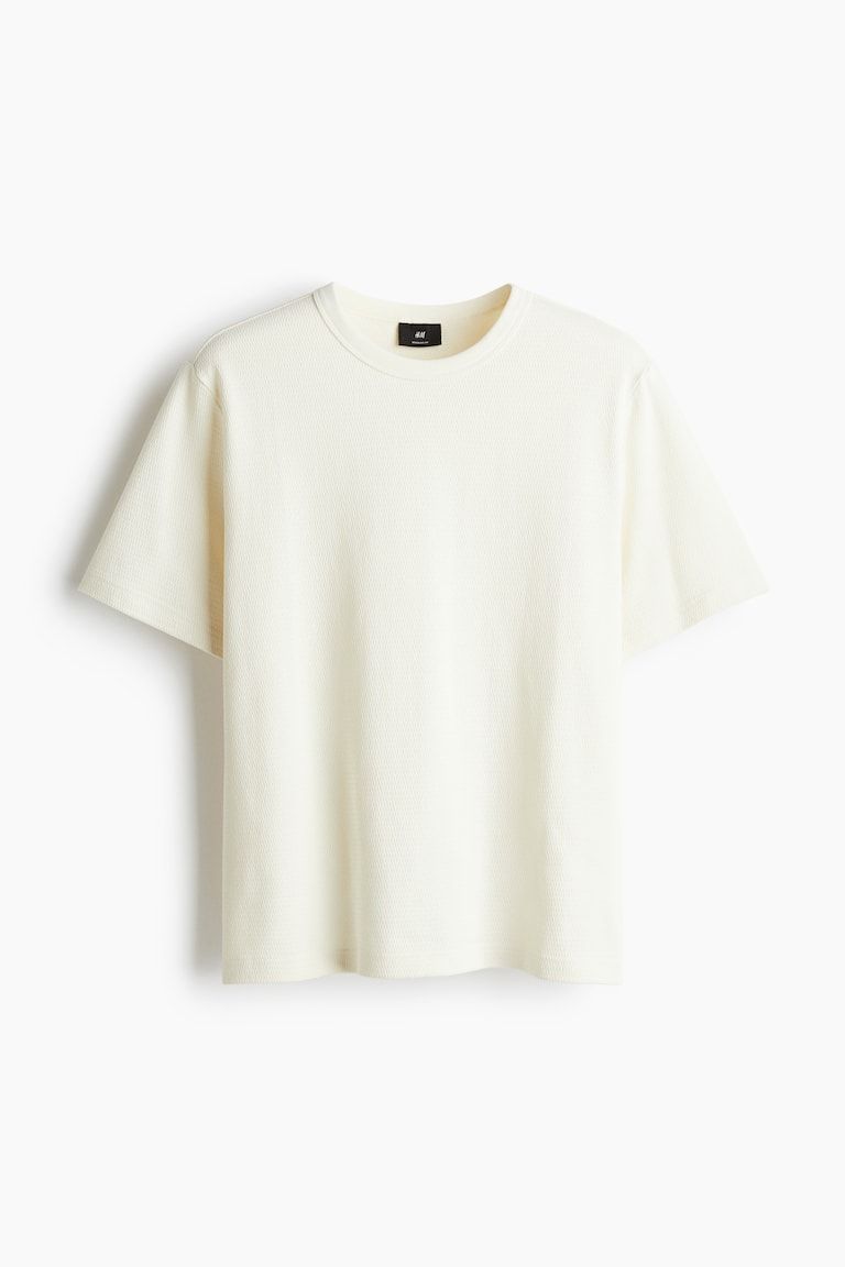 Regular Fit Waffled T-Shirt