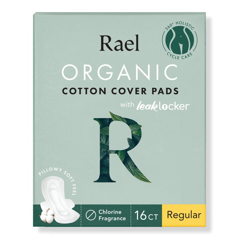 Regular Organic Cotton Cover Pads With Wings