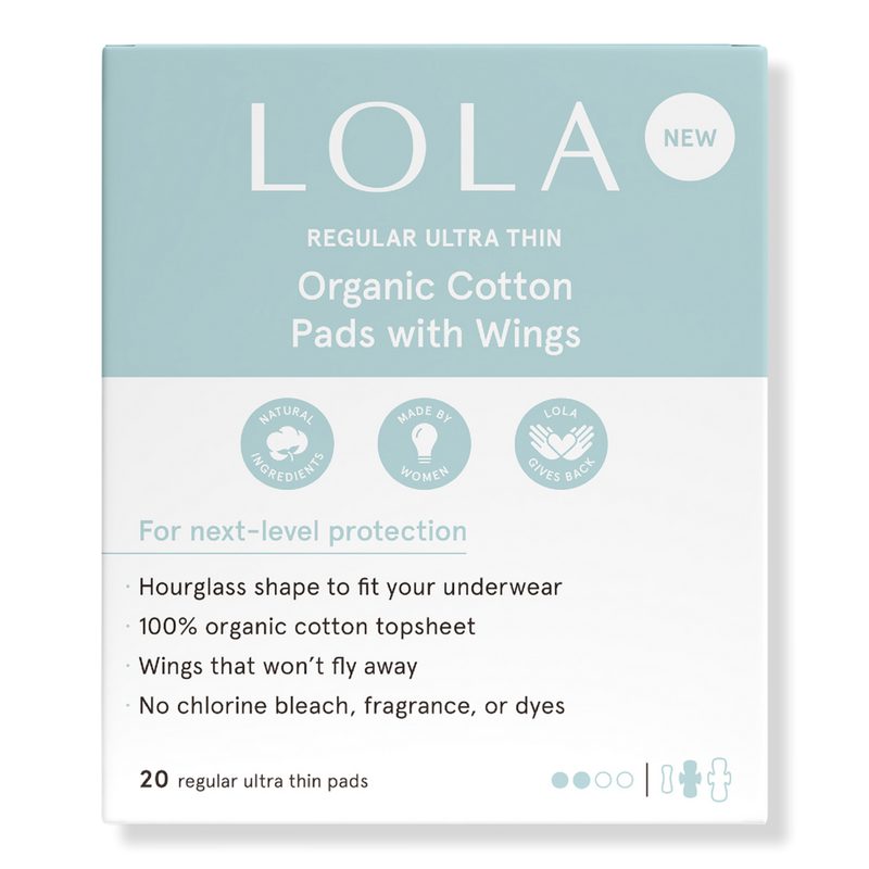 Regular Organic Cotton Pads W/ Wings