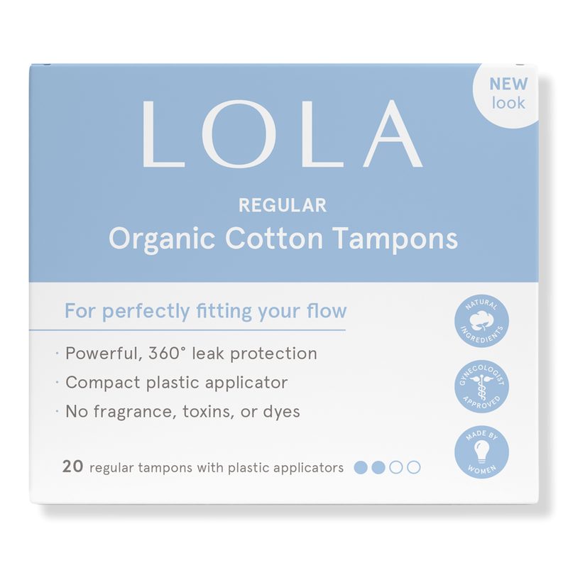Regular Organic Cotton Tampons