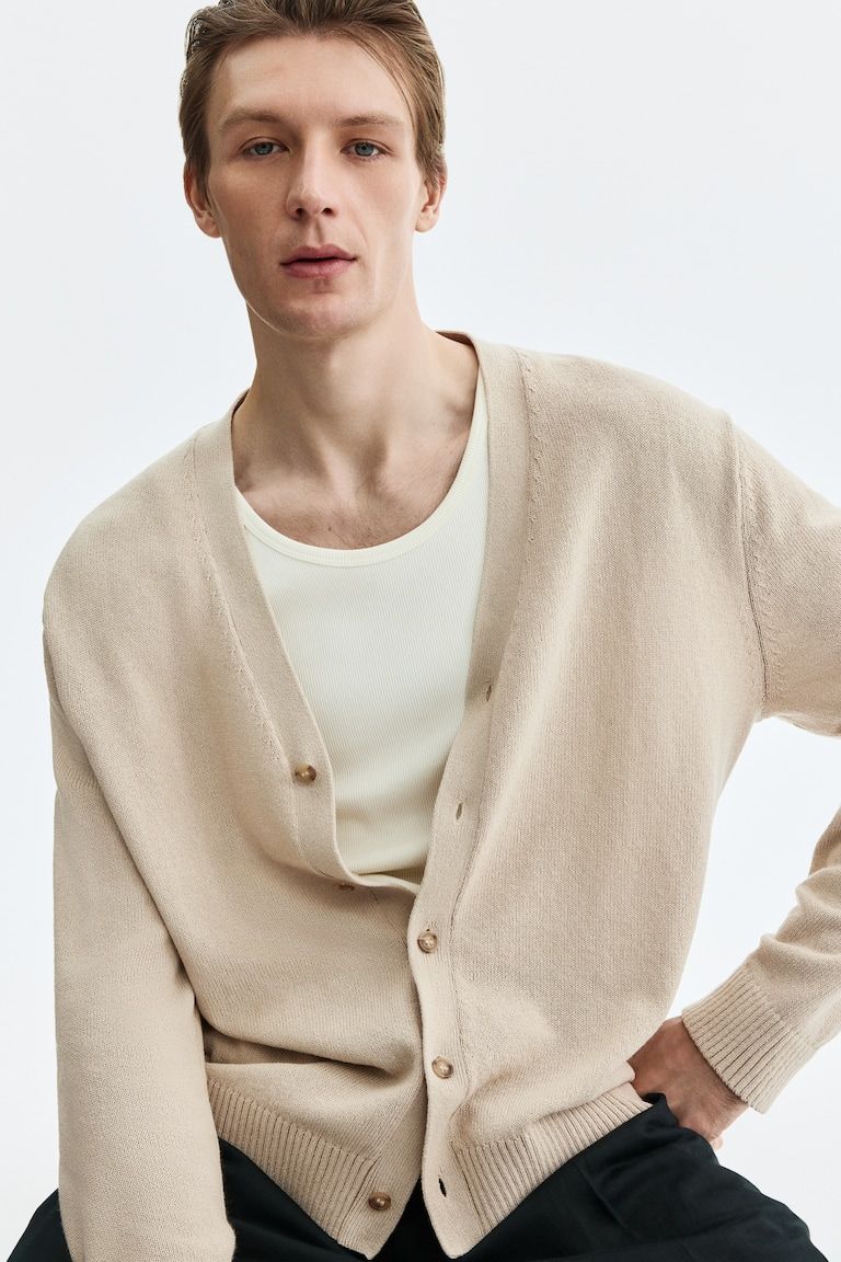 Relaxed-Fit Cardigan