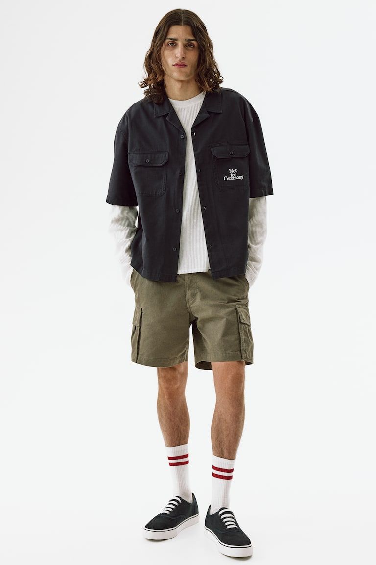 Relaxed-Fit Cargo Shorts