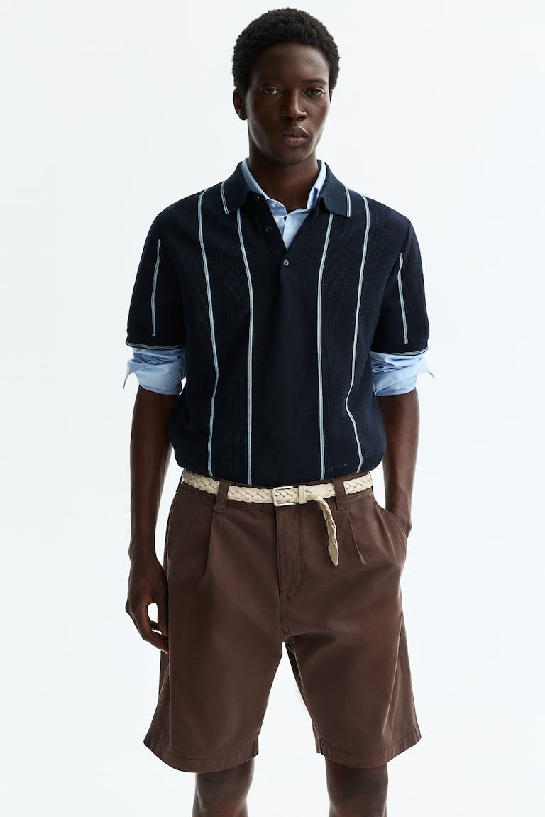 Relaxed-Fit Cotton Chino Shorts
