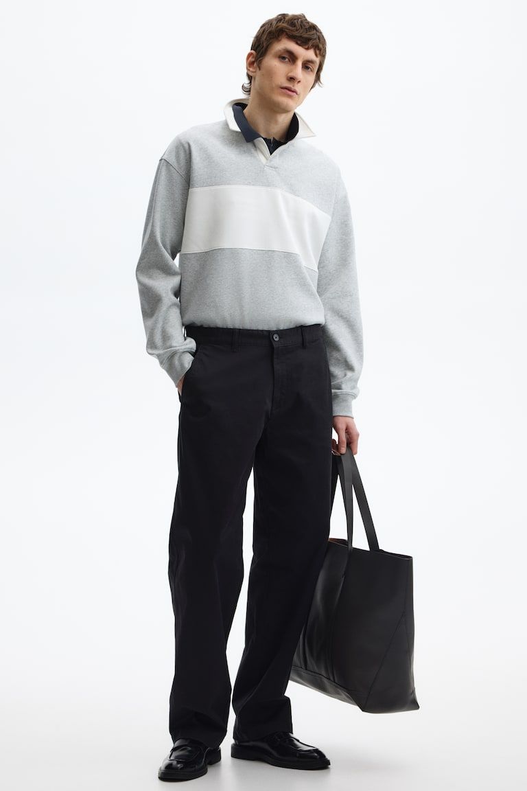 Relaxed-Fit Cotton Chinos