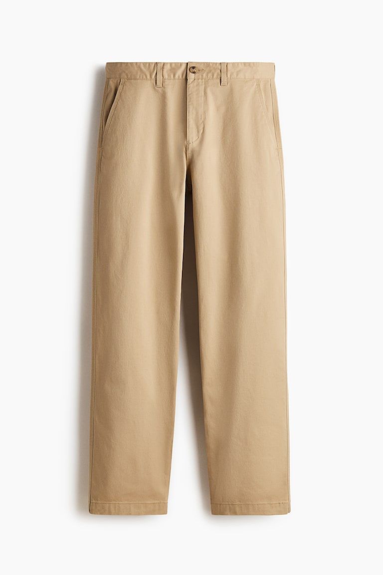 Relaxed-Fit Cotton Chinos
