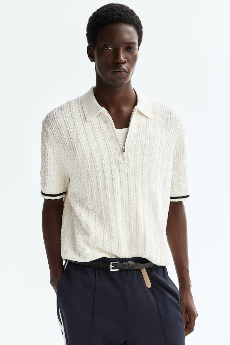 Relaxed-Fit Cotton Polo Shirt