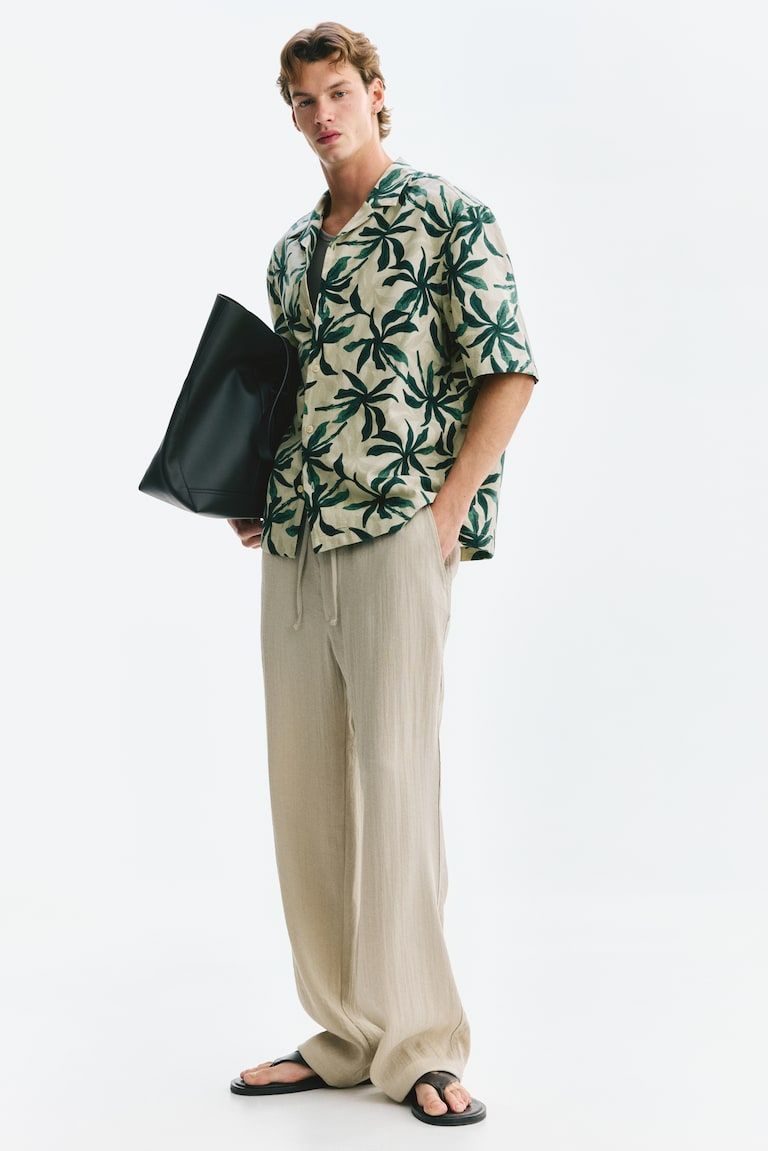Relaxed-Fit Cotton Resort Shirt