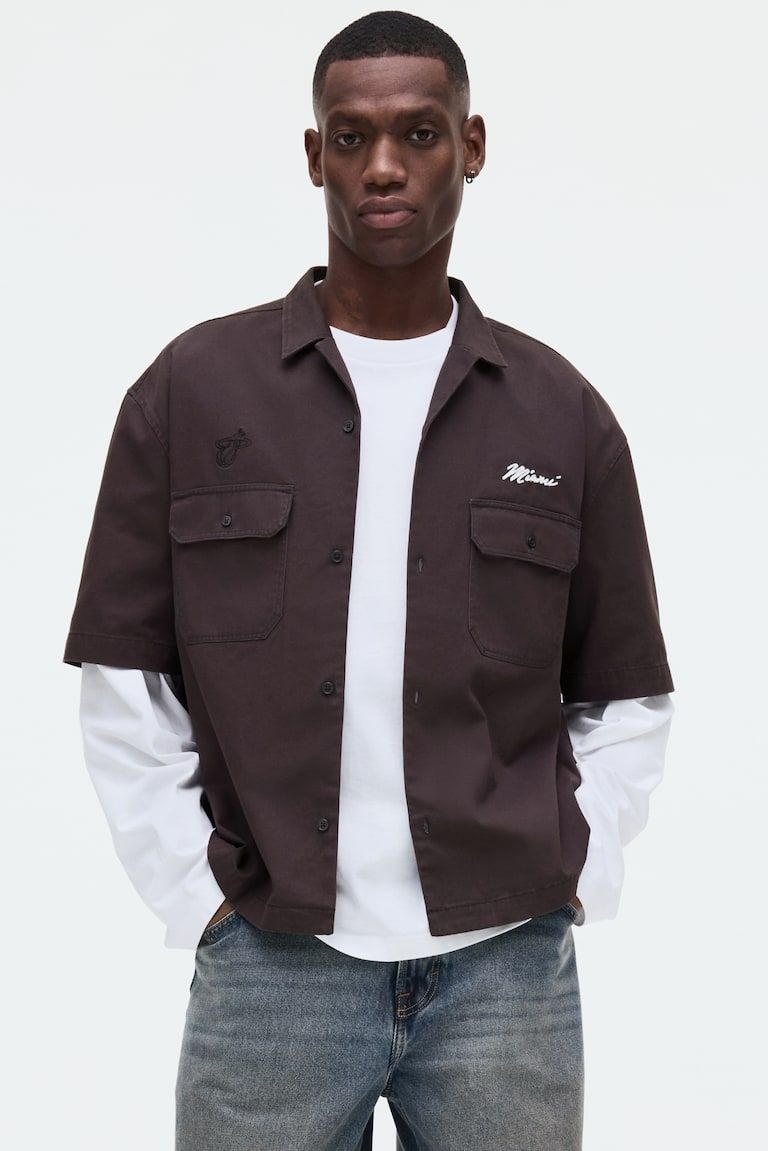 Relaxed-Fit Cotton Shirt