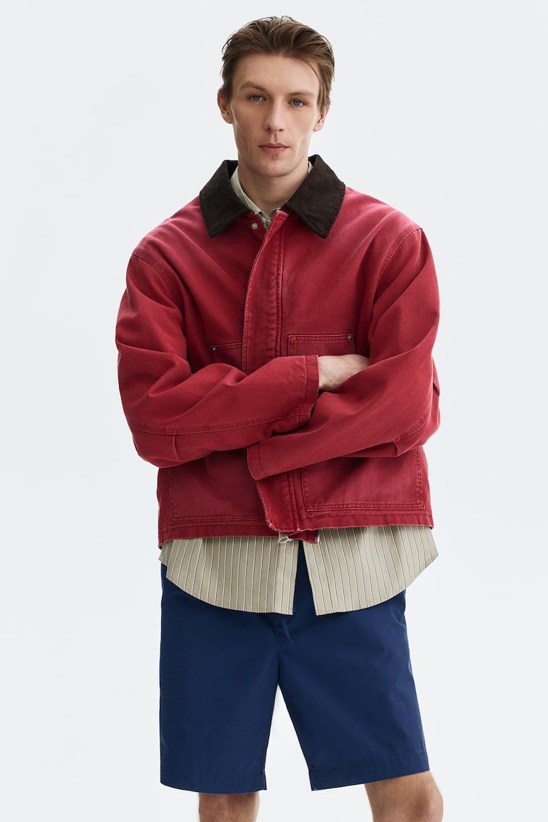 Relaxed-Fit Cotton Shorts