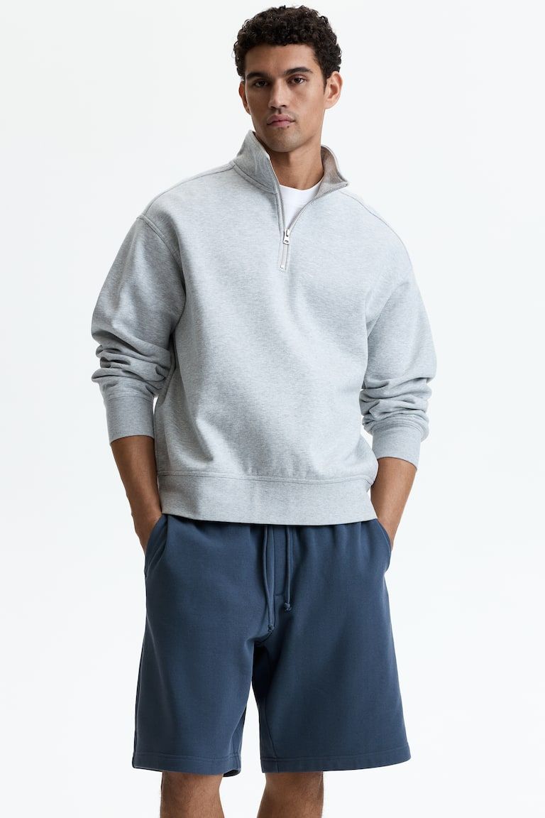 Relaxed-Fit Cotton Shorts