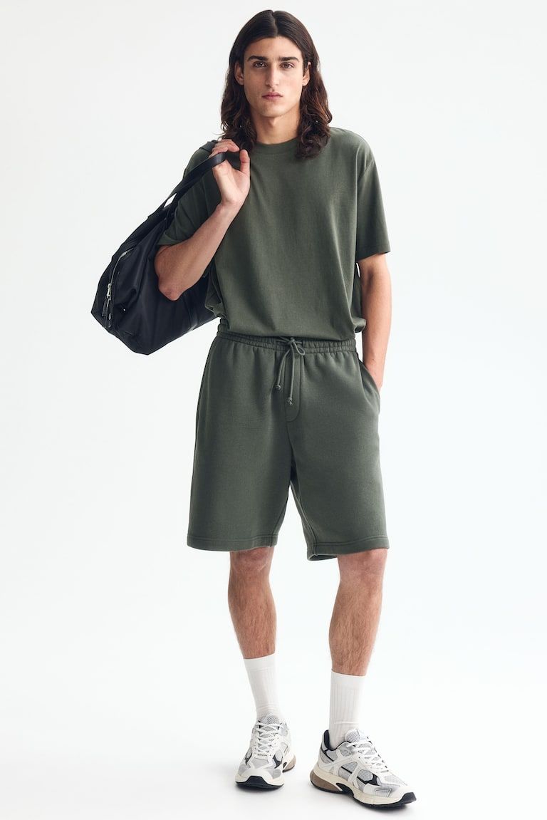 Relaxed-Fit Cotton Shorts