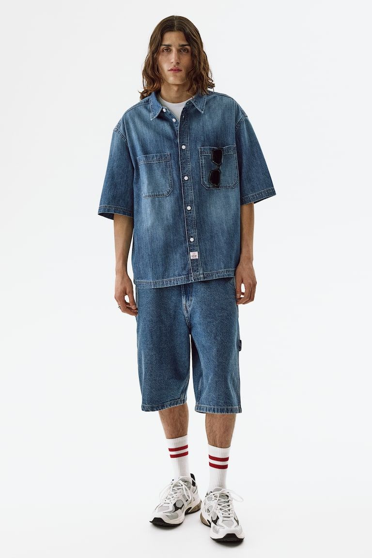 Relaxed-Fit Denim Shirt