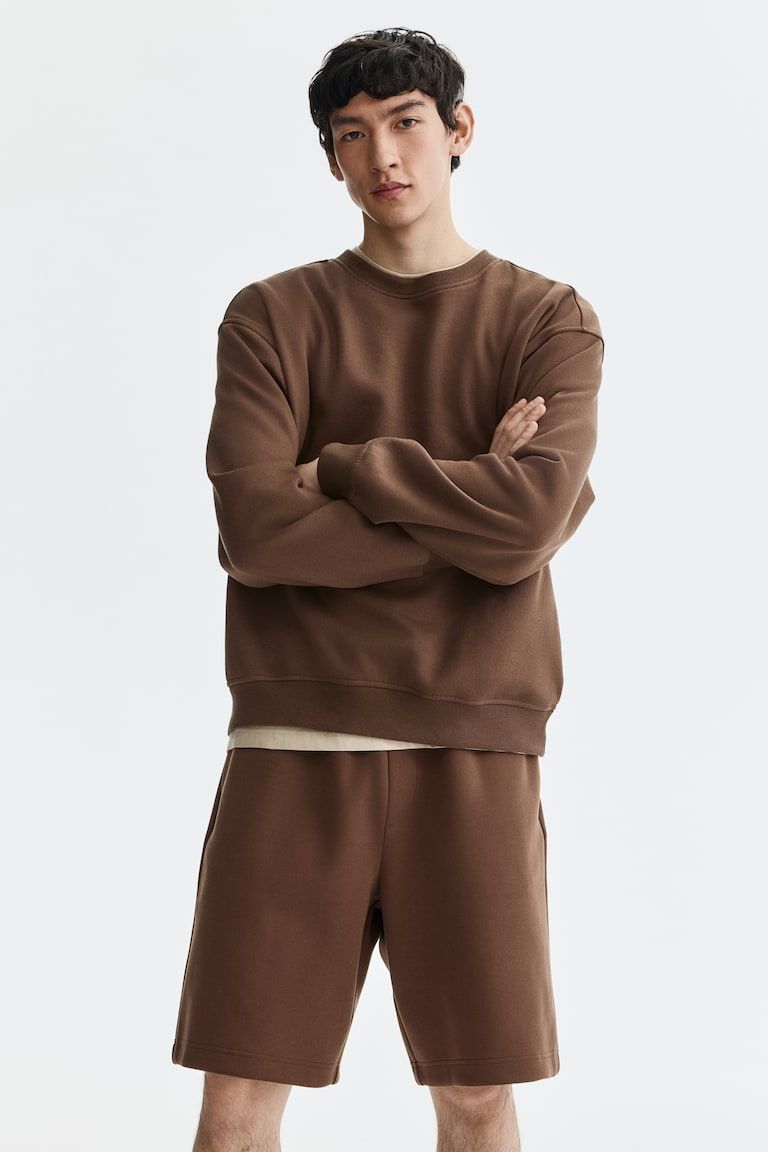 Relaxed-Fit Interlock Shorts