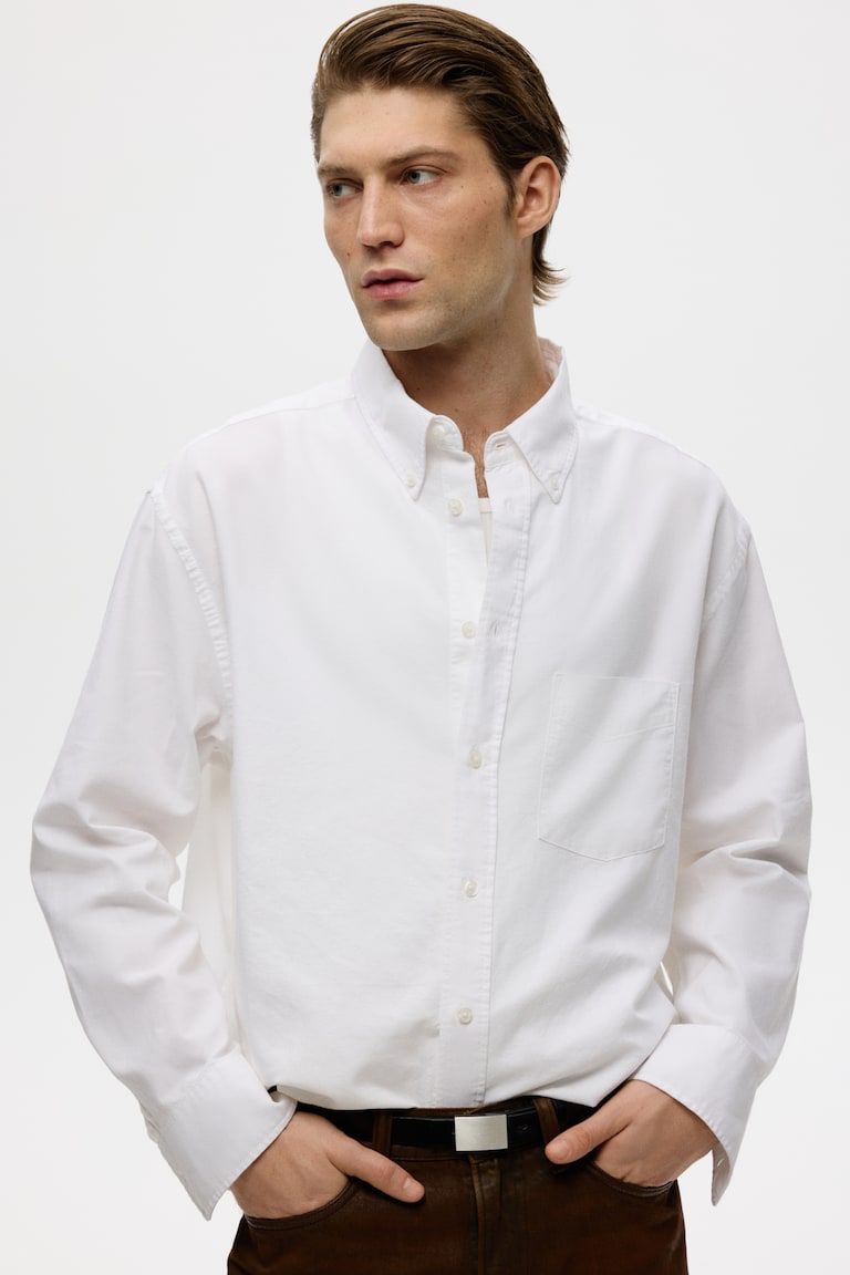 Relaxed-Fit Oxford Shirt