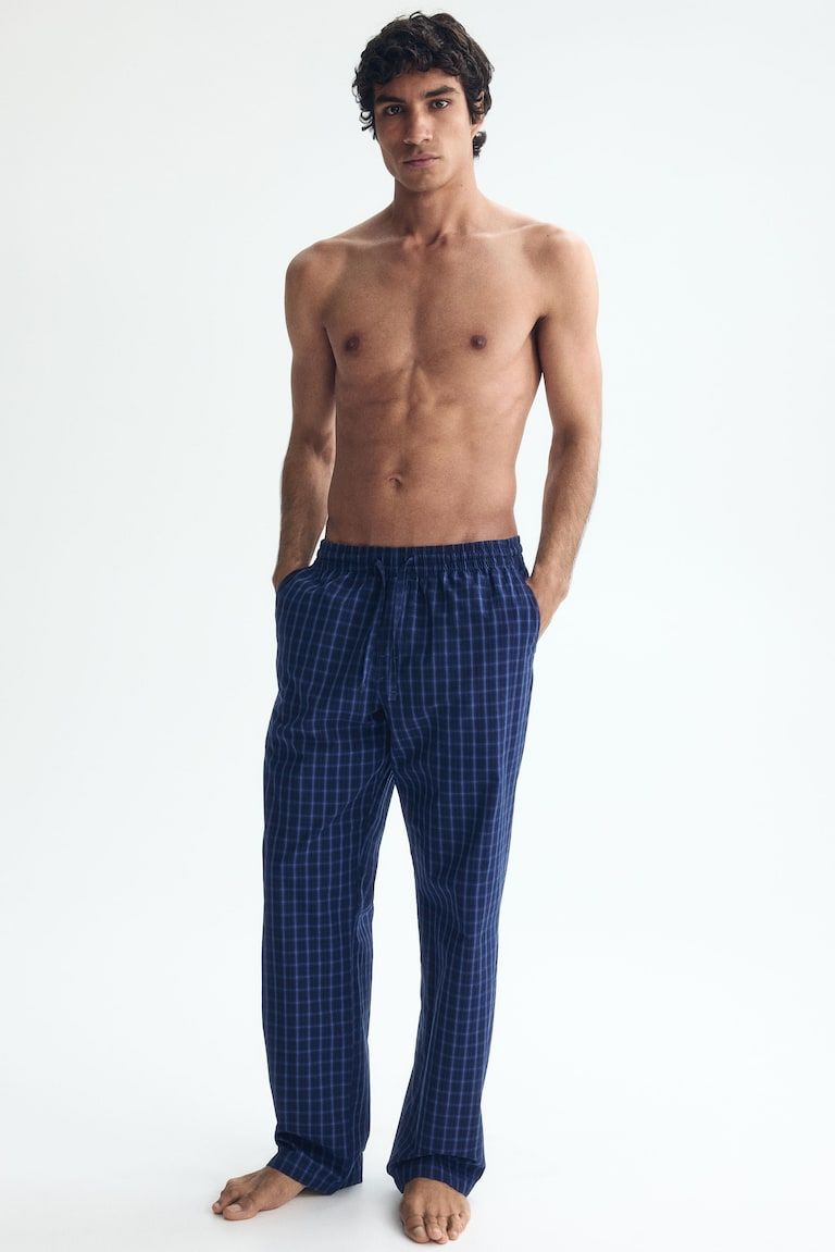 Relaxed-Fit Poplin Pants